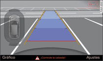 Infotainment: Orientar el vehículo